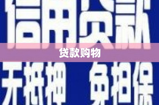 永川贷款购物