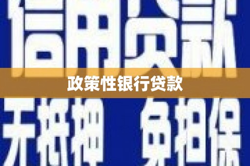 永川政策性银行贷款
