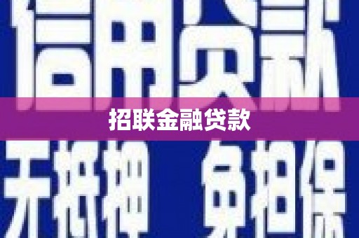 永川招联金融贷款