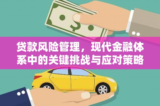 永川贷款风险管理，现代金融体系中的关键挑战与应对策略