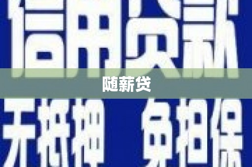 永川随薪贷