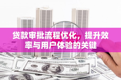 永川贷款审批流程优化，提升效率与用户体验的关键