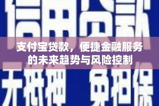 永川支付宝贷款，便捷金融服务的未来趋势与风险控制