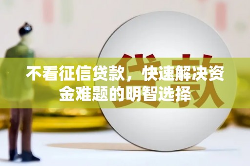 永川不看征信贷款，快速解决资金难题的明智选择