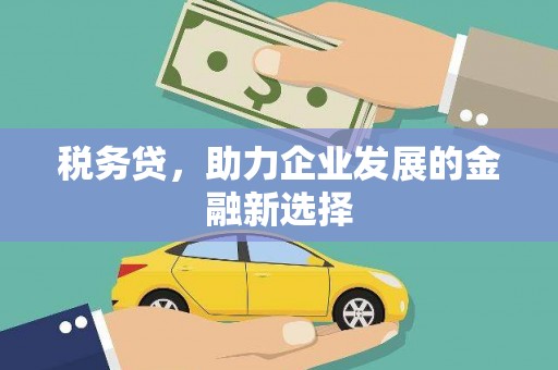 永川税务贷，助力企业发展的金融新选择