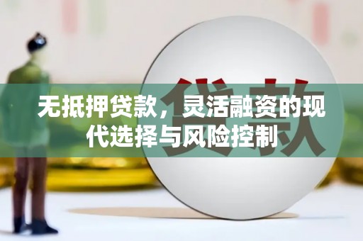 永川无抵押贷款，灵活融资的现代选择与风险控制