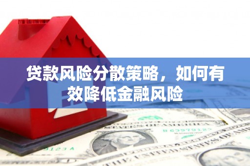 永川贷款风险分散策略，如何有效降低金融风险