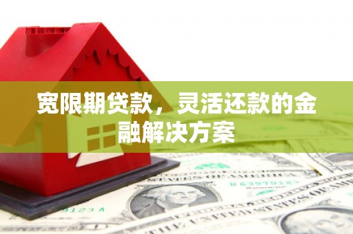 永川宽限期贷款，灵活还款的金融解决方案