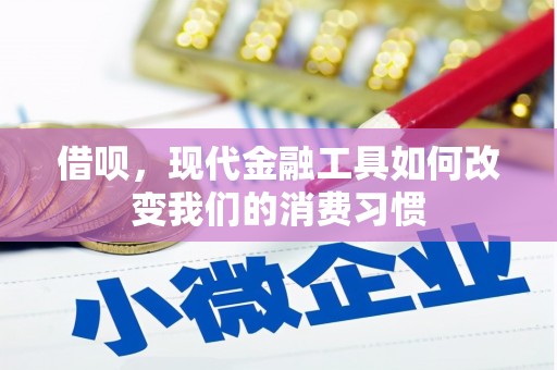 永川借呗，现代金融工具如何改变我们的消费习惯
