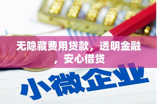 永川无隐藏费用贷款，透明金融，安心借贷