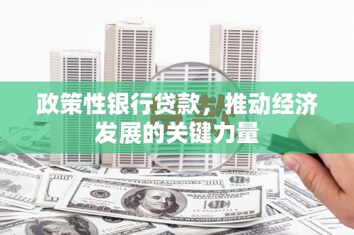 永川政策性银行贷款，推动经济发展的关键力量