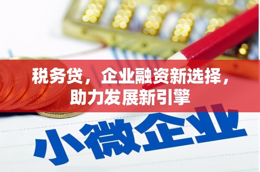 永川税务贷，企业融资新选择，助力发展新引擎