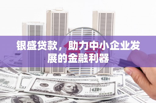 永川银盛贷款，助力中小企业发展的金融利器