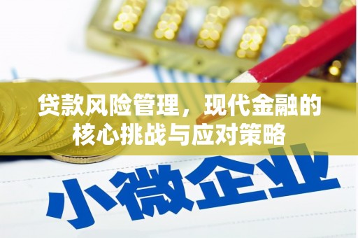 永川贷款风险管理，现代金融的核心挑战与应对策略