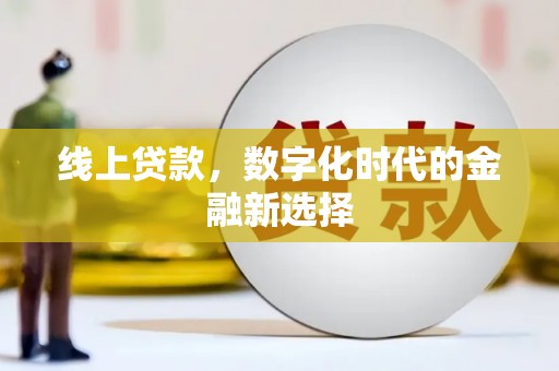 永川线上贷款，数字化时代的金融新选择