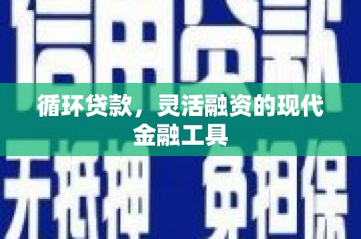 永川循环贷款，灵活融资的现代金融工具