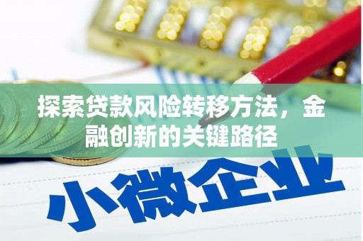 永川探索贷款风险转移方法，金融创新的关键路径