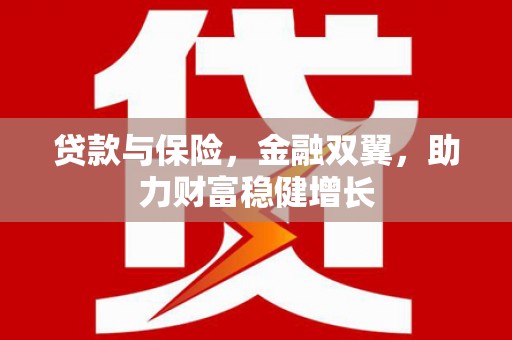 永川贷款与保险，金融双翼，助力财富稳健增长