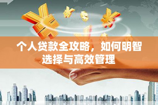 永川个人贷款全攻略，如何明智选择与高效管理