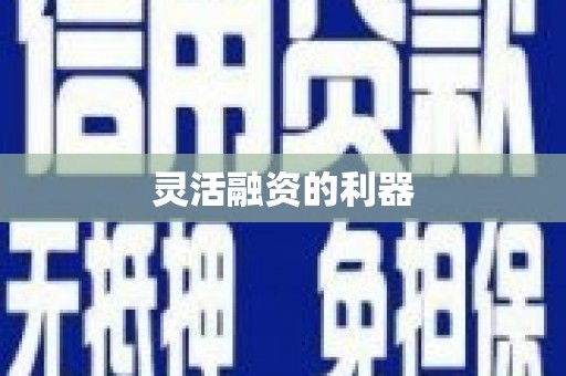 永川灵活融资的利器
