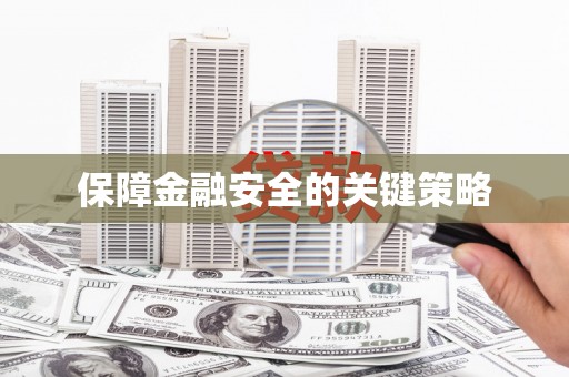 永川保障金融安全的关键策略