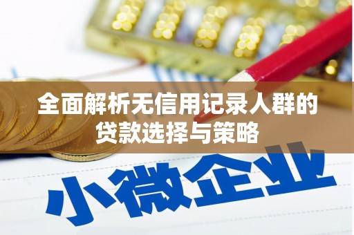 永川全面解析无信用记录人群的贷款选择与策略