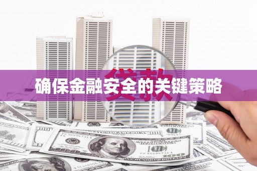 永川确保金融安全的关键策略
