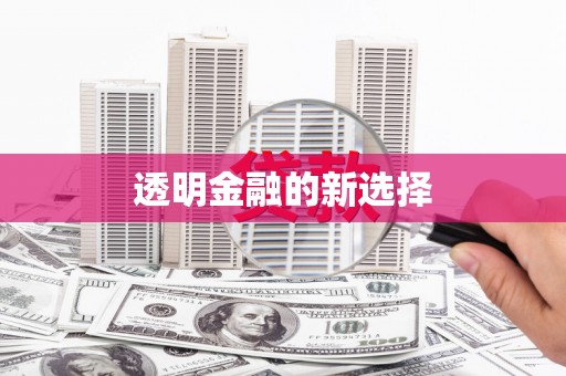 永川透明金融的新选择