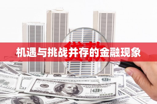 永川机遇与挑战并存的金融现象